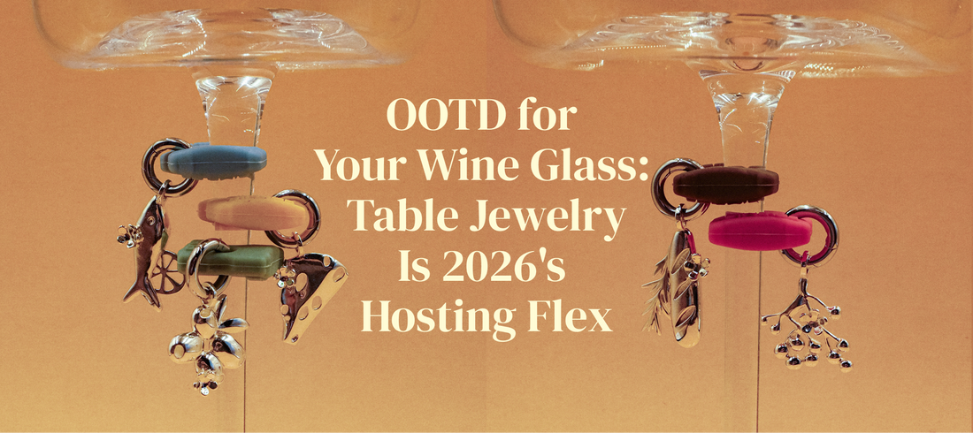 OOTD for Your Wine Glass: Table Jewelry Is 2026's Hosting Flex
