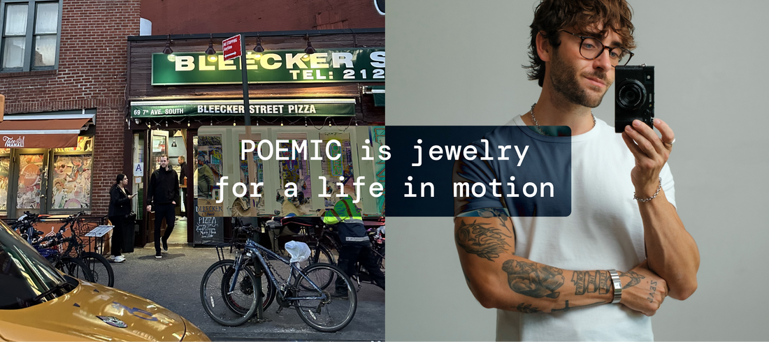 POEMIC is jewelry for a life in motion