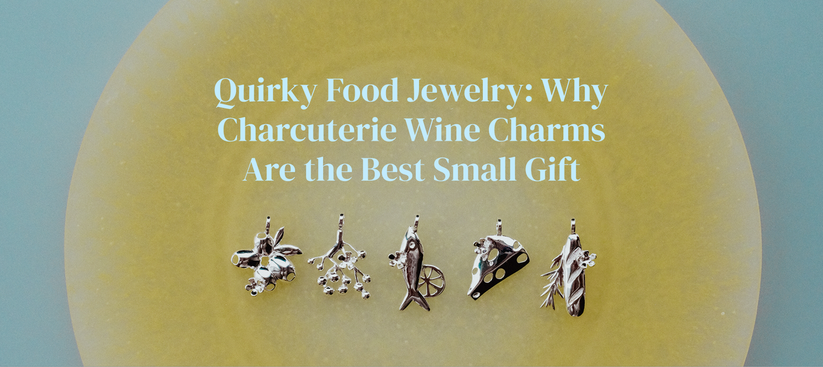 Quirky Food Jewelry: Why Charcuterie Wine Charms Are the Best Small Gift