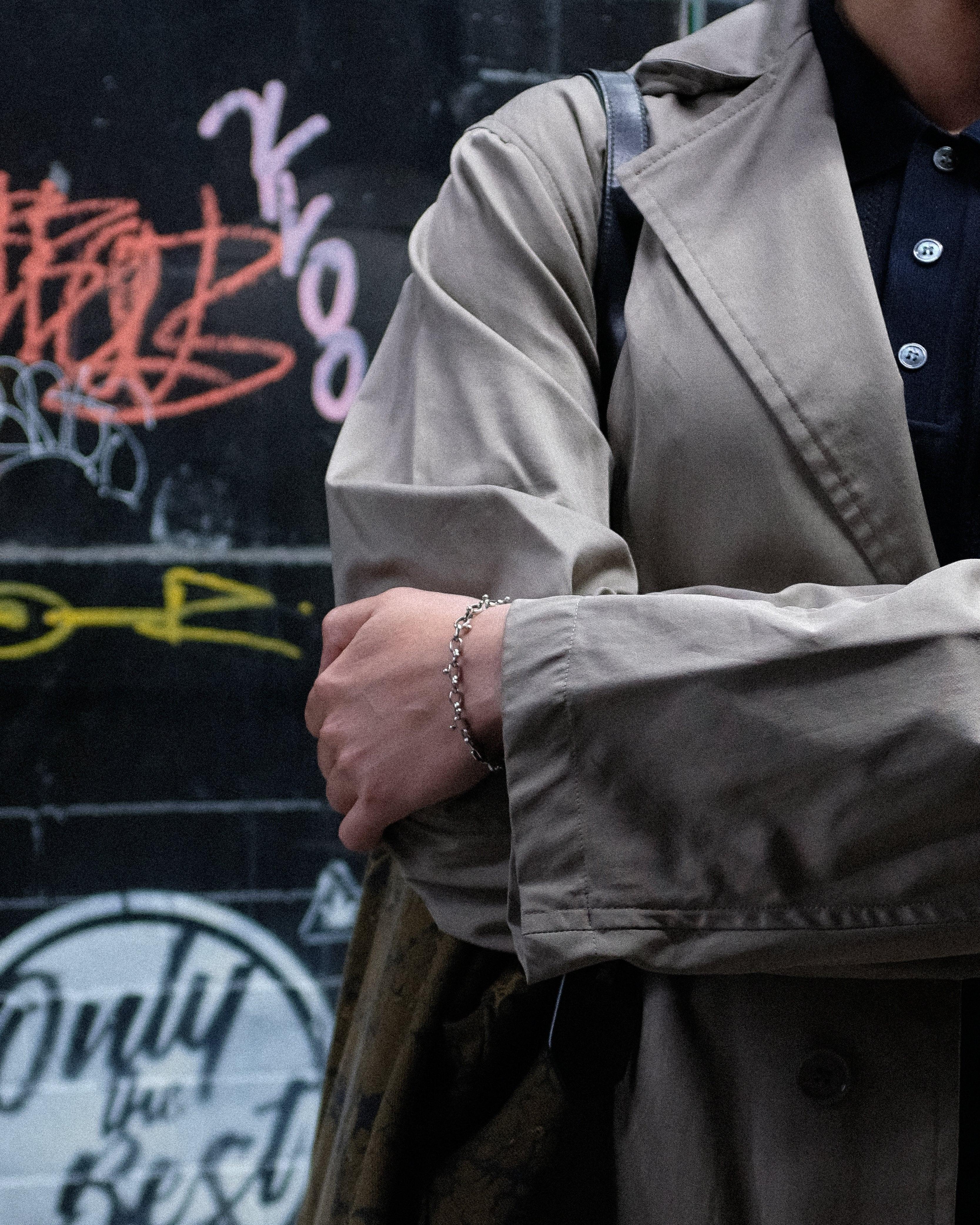 Apéritif Bracelet from Waterproof Collection shot in LES New York, designed for effortless styling