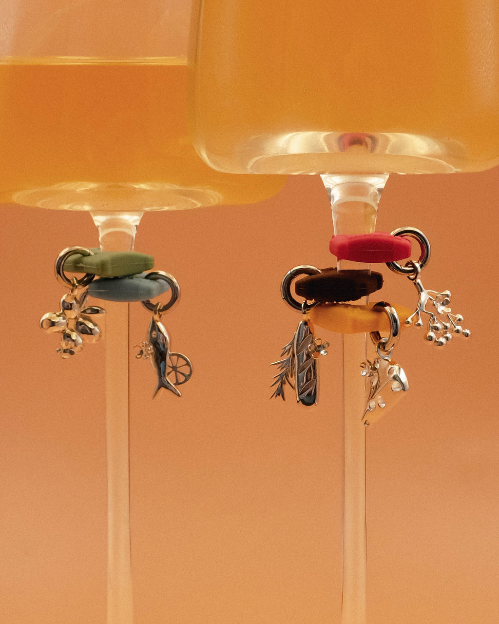 Kiki's Wine Charm Set